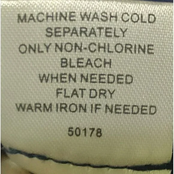 41 Hawthorn Navy Blue Blouse W/ Eyelet Sleeve Detail Size XS - Picture 9 of 9